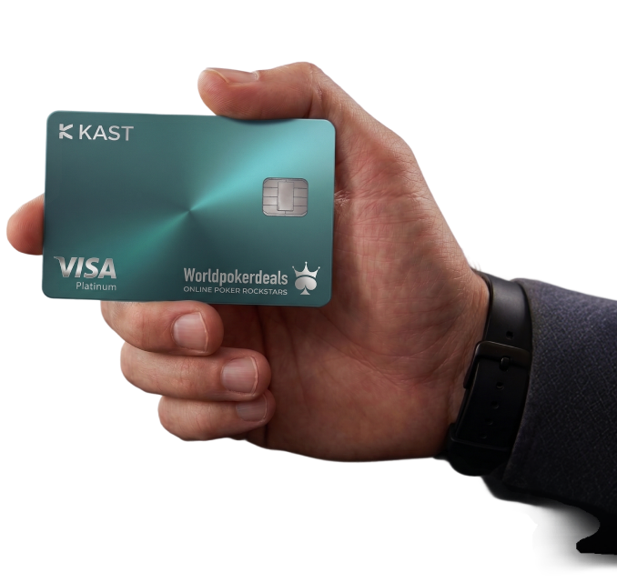 KAST card held in hand